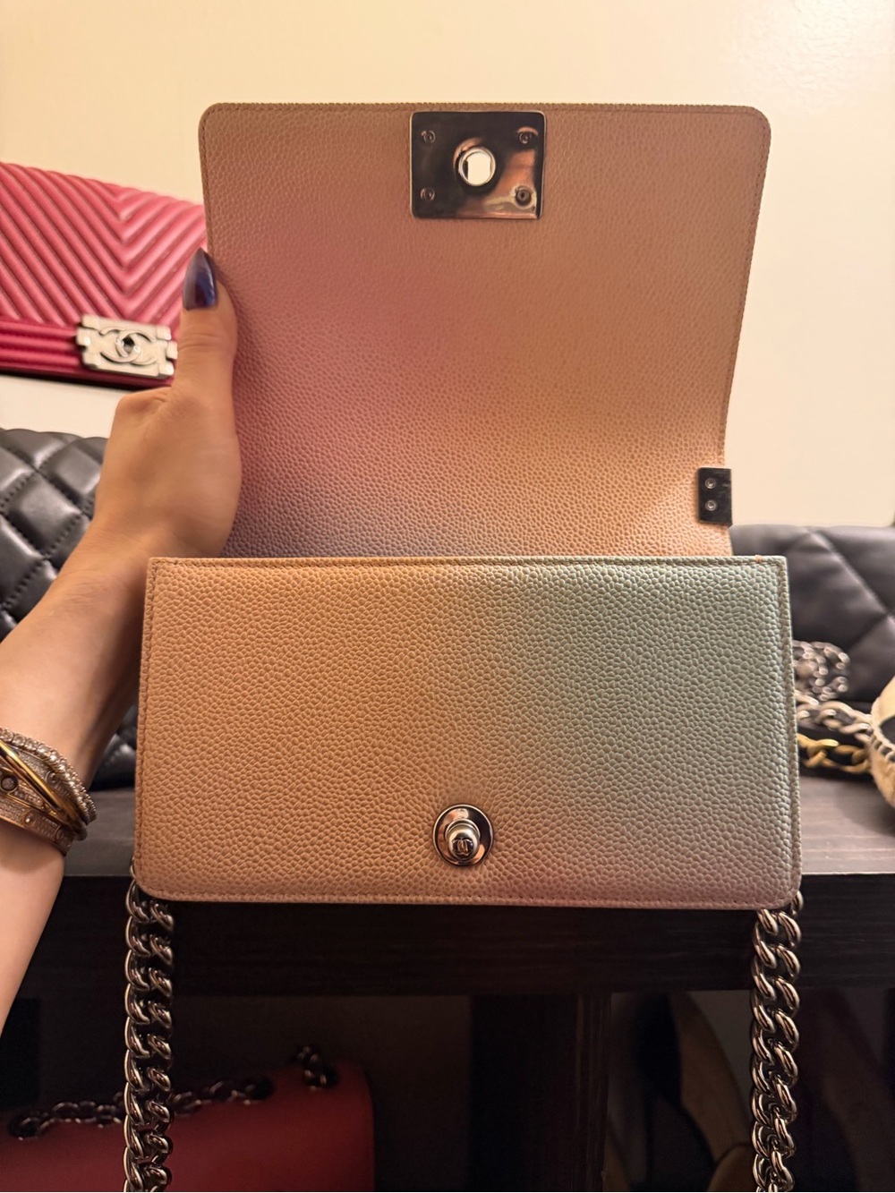 Authentic Chanel Mini ๐ Boy Bag ๐ - Picture 9 of 15